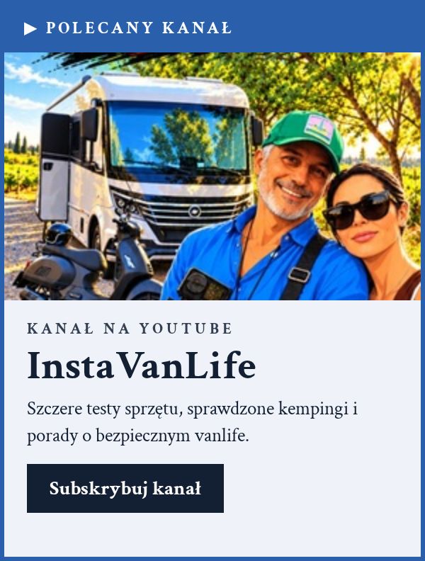InstaVanLife – kanał o podróżach kamperem na YouTube